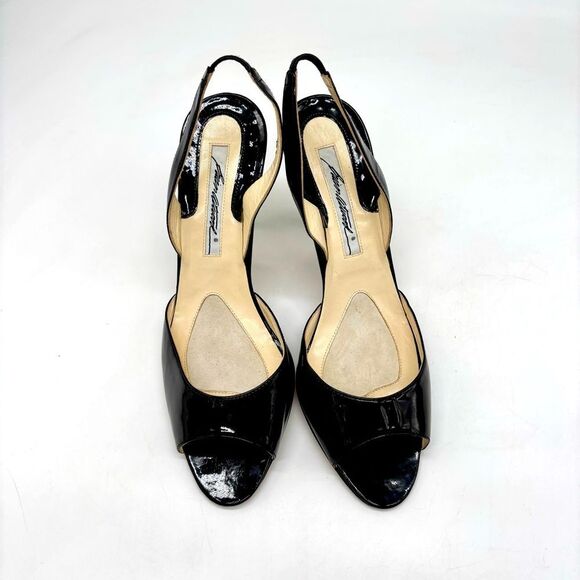 Brian Atwood Slingback Peep Toe - Picture 5 of 7